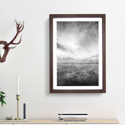 Beach Horizon - Picture Frame Graphic Art Print