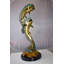 Kirsti Impressive Pair of Dorado Mahi Mahi Fish Bronze Statue Size: 20" x 18" x 42"H