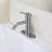 Single Handle Bathroom Faucet Lavatory Faucet Stainless Steel Single Hole-T10, Chrome-118610648