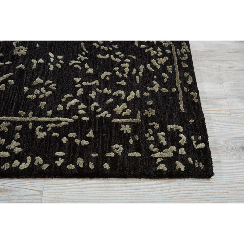 Tapis gris contemporain Paris, Rectangle 7 pi 9 po x 9 pi 9 po