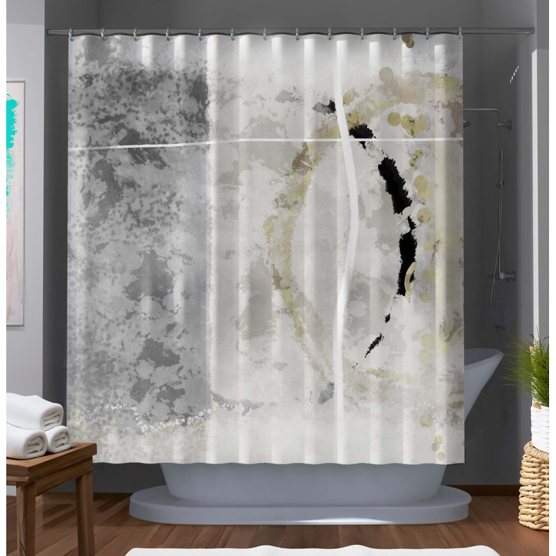 Abstract Shower Curtain