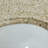25 Inch Desert Gold Granite Vanity Top With Sink & Backsplash