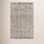 Bedivere Gray Beige Hand-Woven Jute Rug