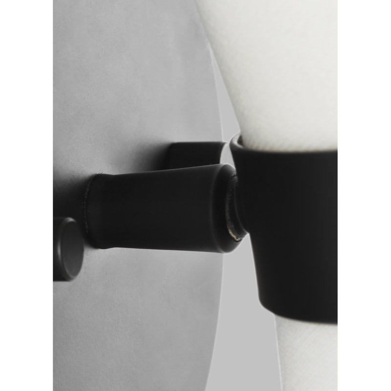 Clark 1 - Light Bath Sconce, No, Midnight Black