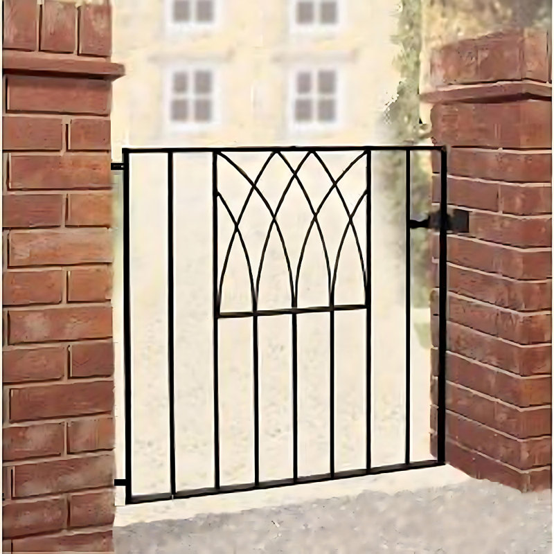 Guero Modern Metal Garden Gate 81cm High, 84cm W X 81cm H