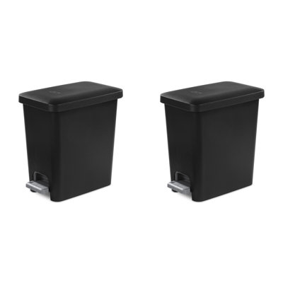 Poubelle à pédale 2,7 gallons Sterilite
