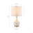 Gypsy Embossed Boho Table Lamp