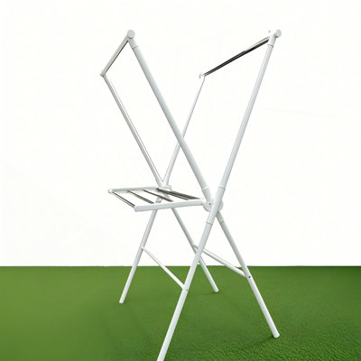51" Tall Adjustable Folding Laundry Drying Rack