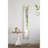 Mirror with Distressed White Finish