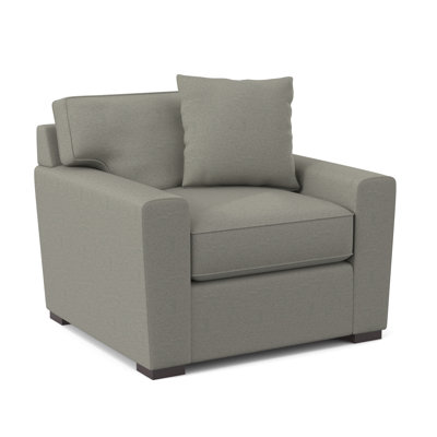 Fauteuil en polyester l 42 po Zinah