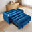  Convertible Sofa Bed, 3-In-1 Multi-Functional Velvet Sleeper Couch Pull-Out Bed, 47'' Loveseat Chaise Lounge With Adjustable Backrest-27590022-4007012
