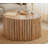 Wood Top Coffee Table with Solid Base-2145303869