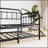 Sturdy Metal Daybed Frame with Trundle, Heavy Duty Steel Slat Support for Extra Sleeping and Storage