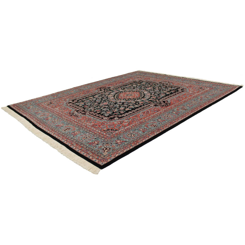 Oriental Area Rug in Black