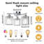 Semi Flush Mount