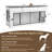 Large Dog Crate Furniture-decorative Heavy Duty Dog Cage Indoor, Wooden Dog Cage End Table With Charging Station, Dog House With 2 Drawers-107086751-108486517