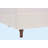 Harper Tall Headboard Upholstered Bed / 54" High Headboard / Elegant Simplicity  / No Box Spring Needed / Easy Assembly / Textured Ivory Canvas-303469307-309375375
