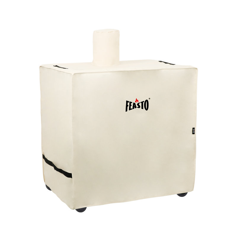 Feasto Beige Heavy Duty Waterproof Grill Cover with Handles