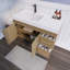 Ensemble de meuble-lavabo mural simple 42 po Lynard Spring-1928078315