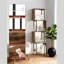 135cm H x 38cm W Metal Bookcase-1669103106