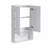 24" Bathroom Wall Cabinet, Soft Close Doors, Float Mounting Design,Glossy White,(Kd-Packing)
