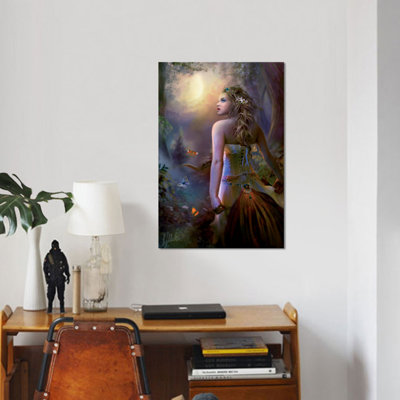 « moon called », impression sur toile