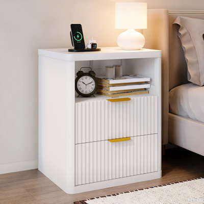 19.6cm W Bedside Table