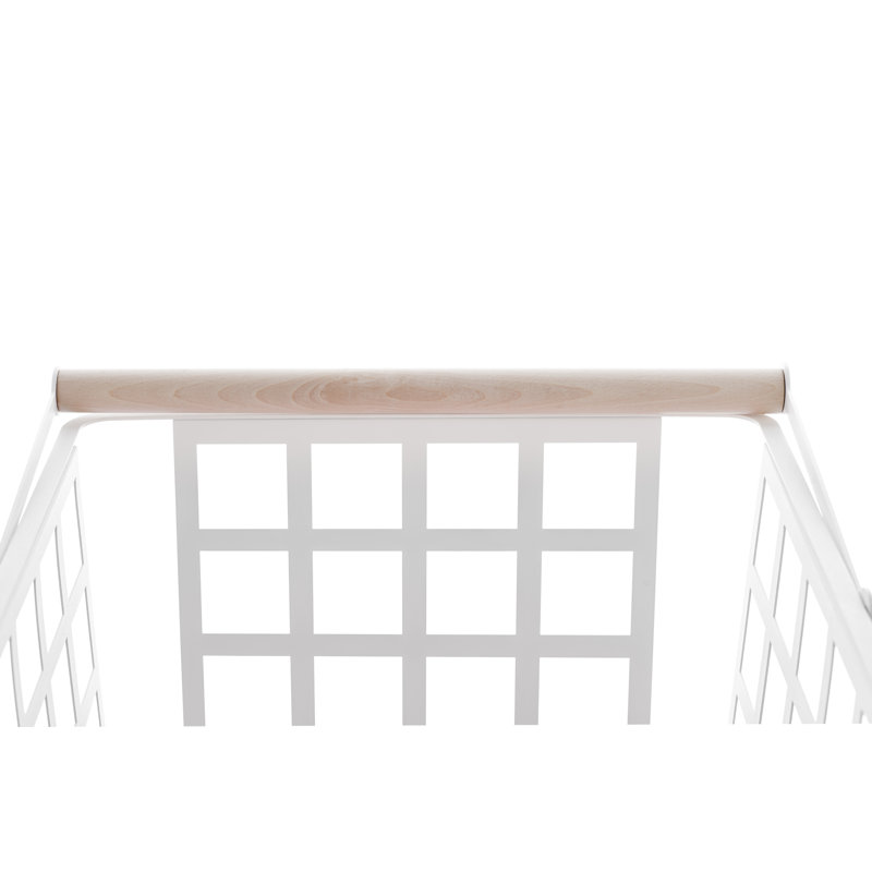 Metal General Basket, White