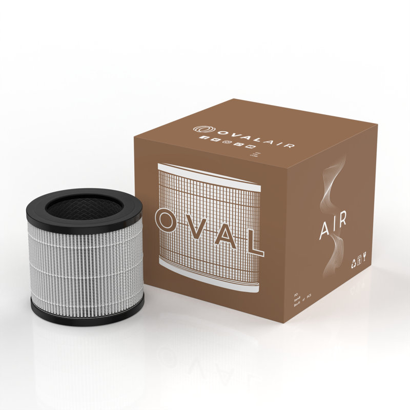 Filtre HEPA OVAL AIR pour purificateur d'air