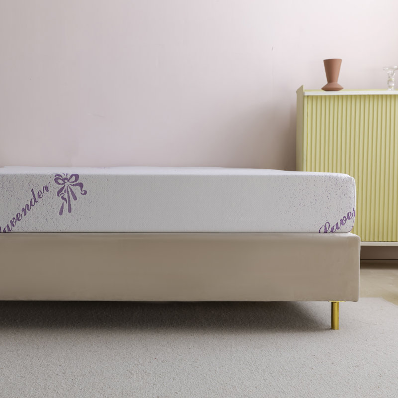  EGOHOME 6" Lavender Medium Memory Foam Mattress, Full, 6"