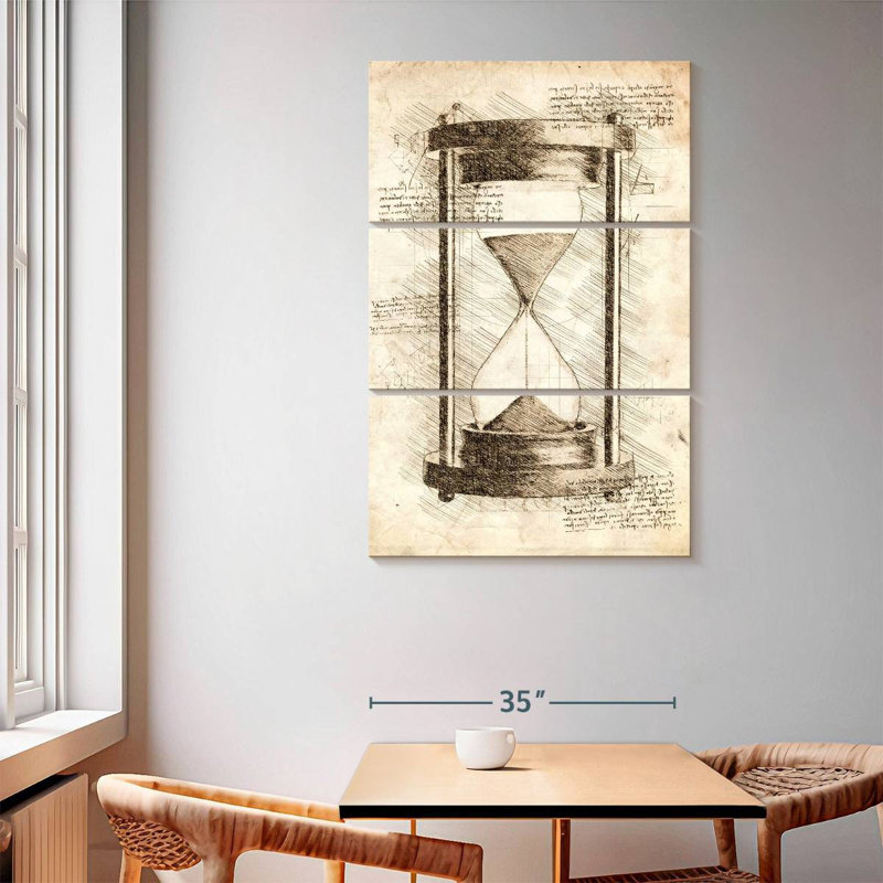 Laelle Old Hourglass, 65" H x 42" W