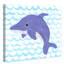Art sur toile d pour dauphins Hidalgo-1220003533