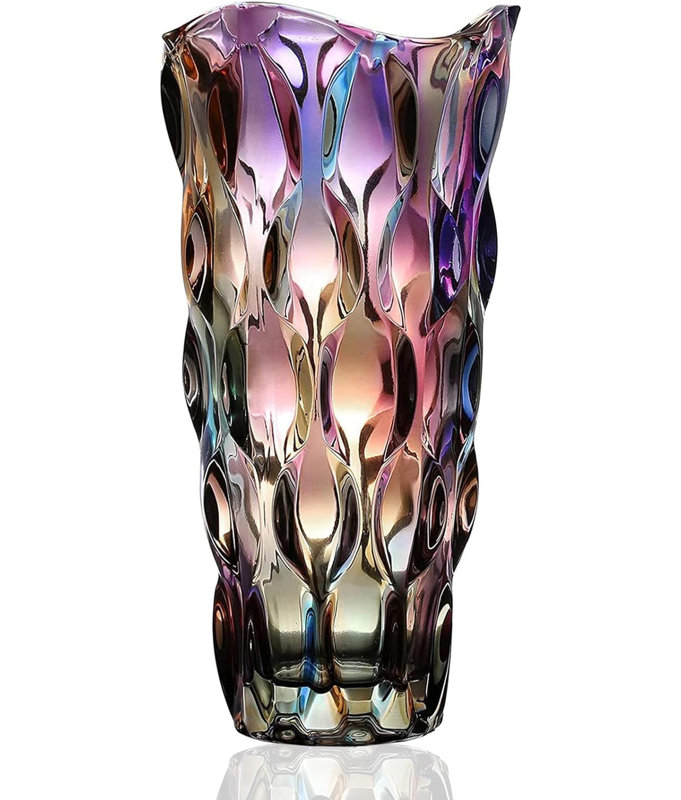 Cacie Glass Table Vase, Heavy Duty