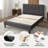 Suhavi Contemporary Modern Tufted Upholstered Platform Bed-746043199-746043195