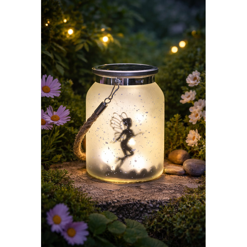 Eula 16.5cm Integrated LED Jar Lantern