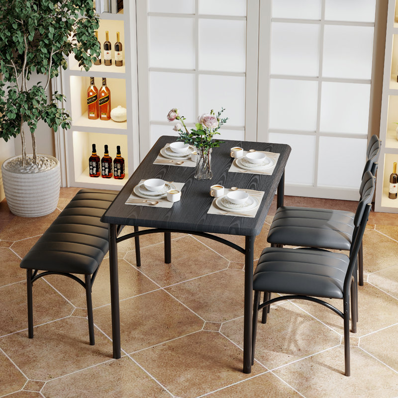 Dining Set, Black, Black, Black, Black