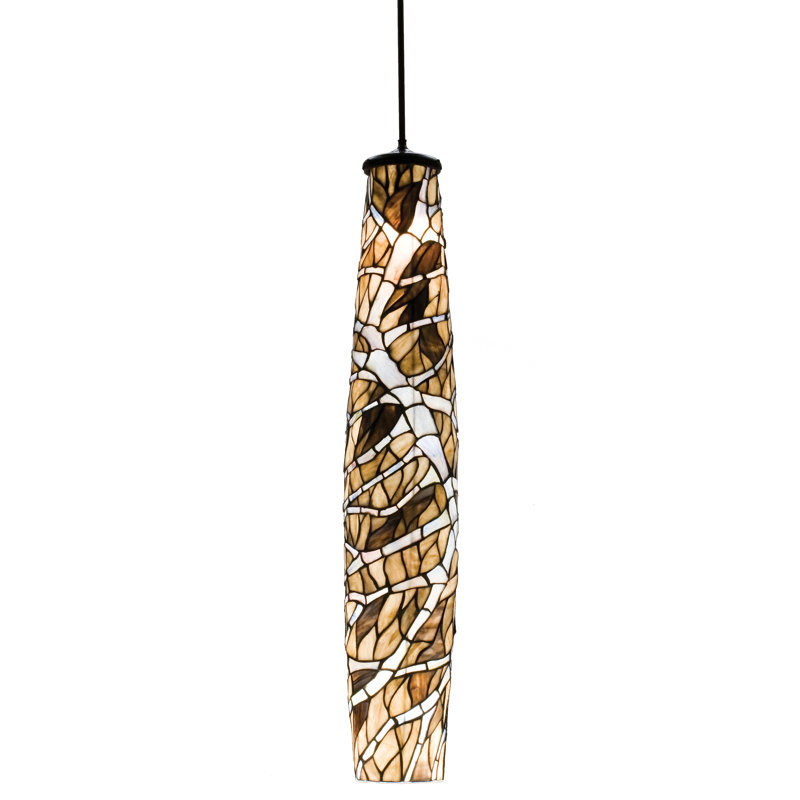 Luminaire suspendu cylindrique à 1 lumière Branches