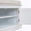 Banc de rangement avec tablettes réglables, banc à chaussures avec coussin amovible-153018138