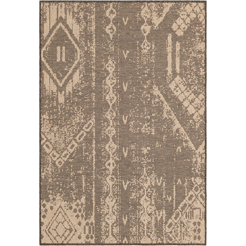Sheglita Abstract Indoor Rug, Rectangle 4'1" x 6'1"