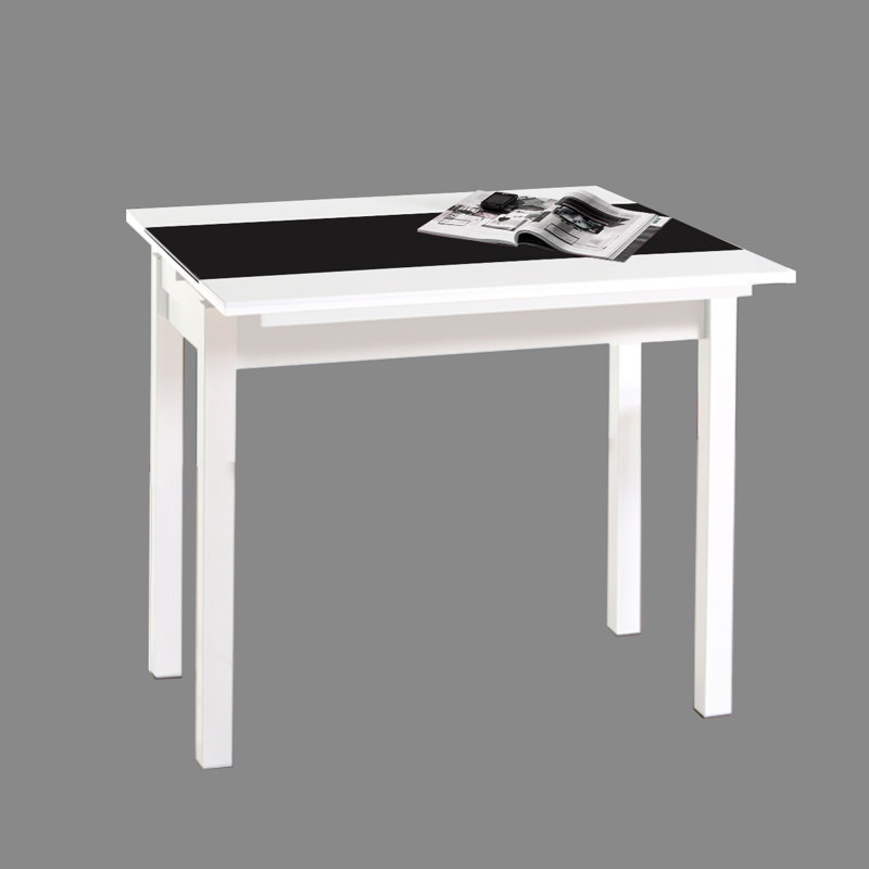 Whyalla Rectangular 90Cm L x 90Cm W Dining Table, Black