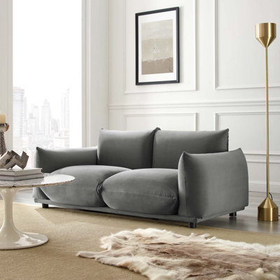Copious Performance Velvet Loveseat by Modway