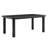 Alvia 72" Rectangular Oak Wood Dining Table in Black-123650110