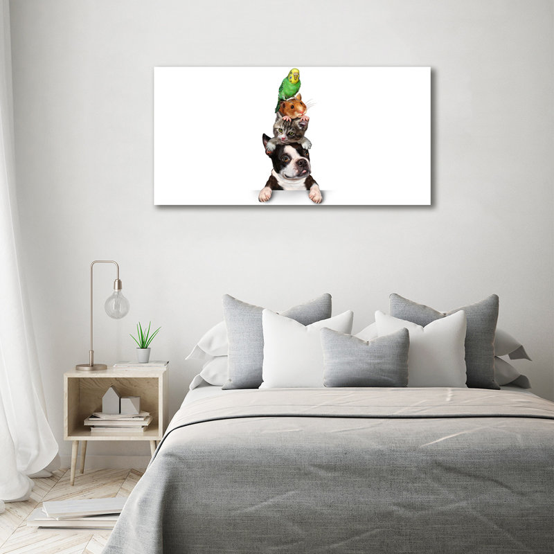 Group Of Animals - No Frame Print on Canvas