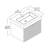 24" Single Vanity Set, Base, Resin Top-981815872