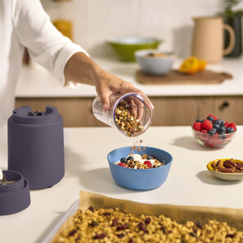 Bella 6 Piece Rocket Blender, Plum