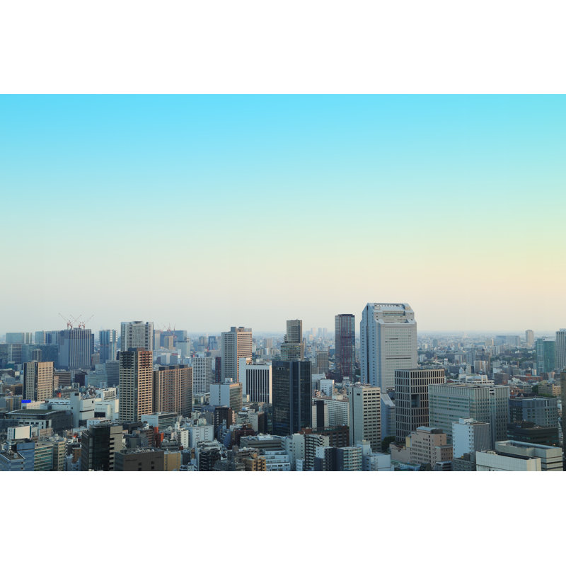 Aubreeanna Tokyo Cityscape - Wrapped Canvas Print, 30cm H x 46cm W x 3.8cm D