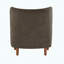 Fauteuil club à oreilles moderne rembourré