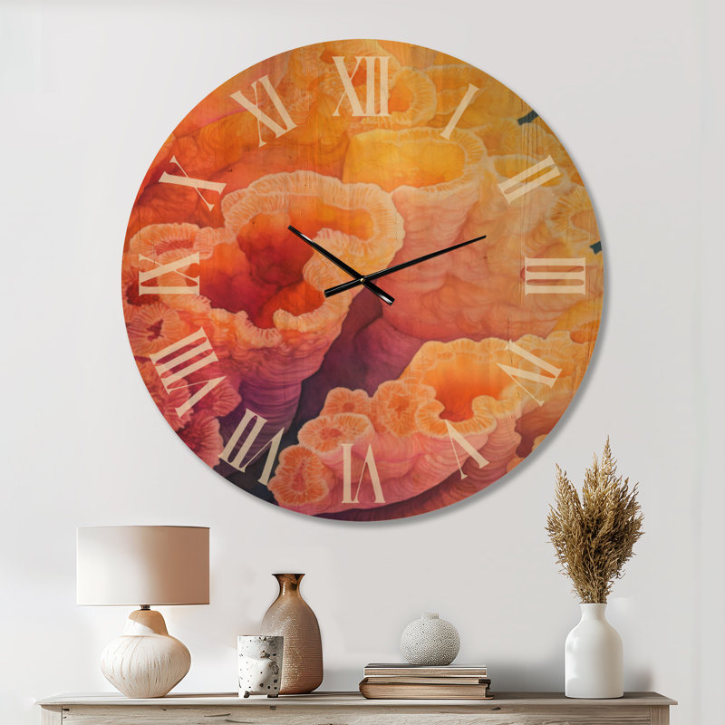 Très grande horloge murale bord de mer, Surdimensionné