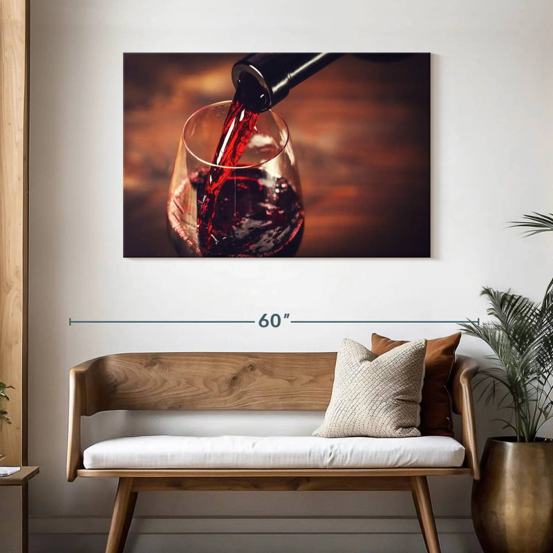 Yarlin Red Wine Tasting, 30" H x 45" W