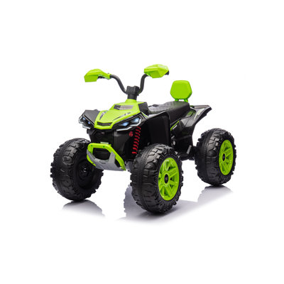Voiture tout-terrain 24v 2 places pour enfants, véhicule tout-terrain électrique avec moteur puissant, lumières à DEL, musique, haute / basse vitesse - voiture alimentée par batterie